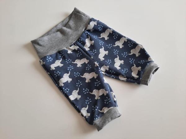 Babyhöschen Elefanten Dunkelblau 1